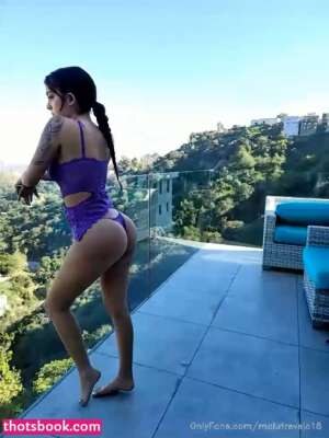 Malu Trevejo Purple Ass